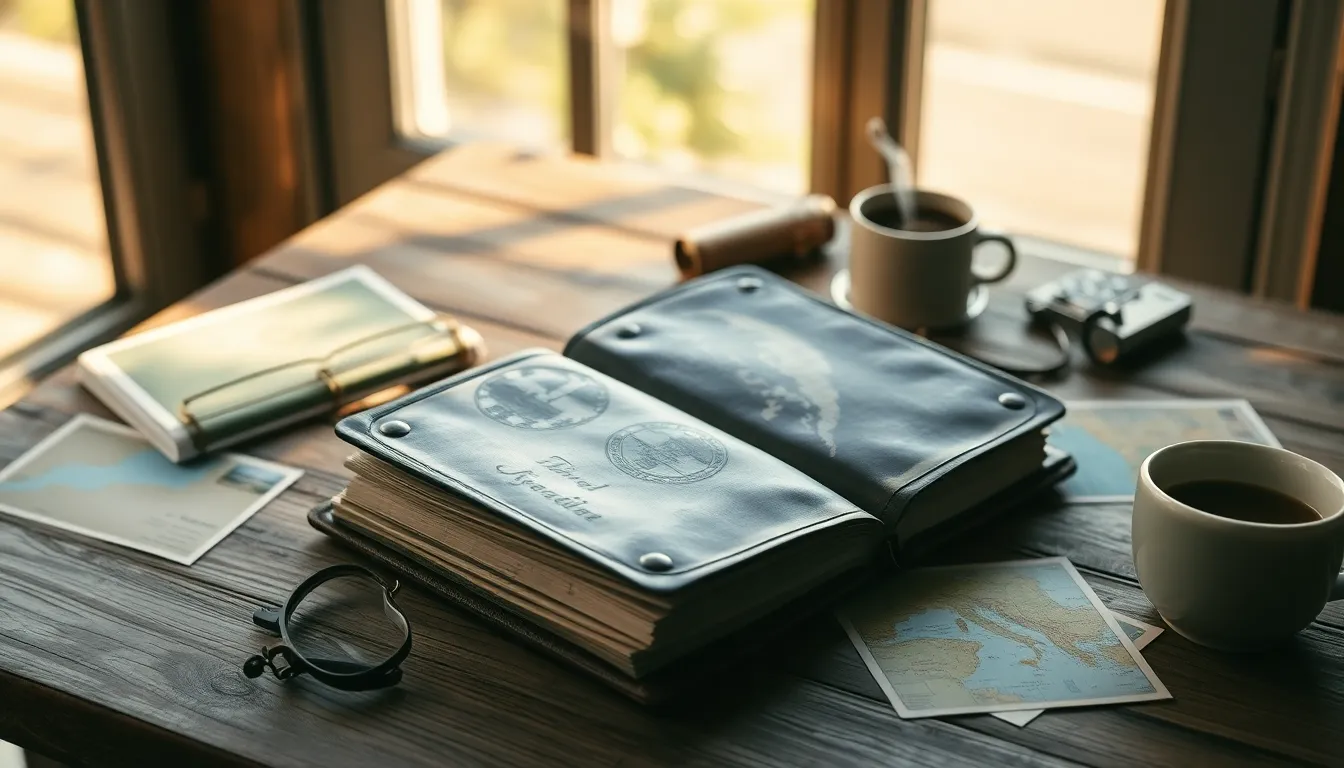 여권 파우치 사용 예시